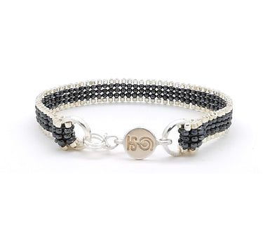 Brazalete Telar Plata Mini Liso Acerina